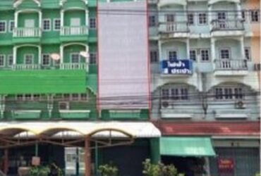 ขายอาคารพาณิชย์ติดถนน 4 ชั้น มีชั้นลอย สามพราน-นครปฐม PSC09671