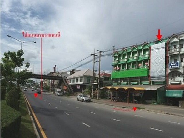 ขายอาคารพาณิชย์ติดถนน 4 ชั้น มีชั้นลอย สามพราน-นครปฐม PSC09671