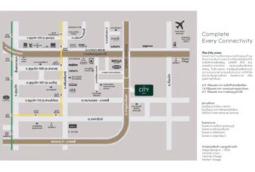 ขาย บ้านเดี่ยว เดอะ ซิตี้ บางนา รูปแบบ 5 ห้องนอน 6 ห้องน้ำ ใกล้ Mega บางนา