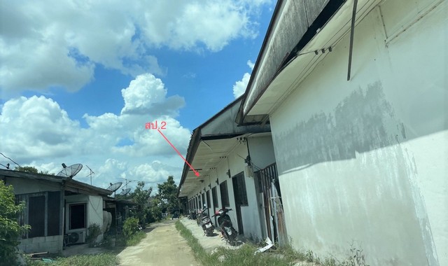 อาคารชั้นเดียวโกดัง และบ้านพักคนงาน 514 ตร.ว. บ้านบึง ชลบุรี PKK02-11386