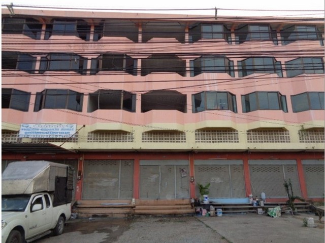 ขายอาคารพาณิชย์ 4ชั้น+ชั้นลอยและชั้นใต้ดิน เมืองฉะเชิงเทรา PSC06669