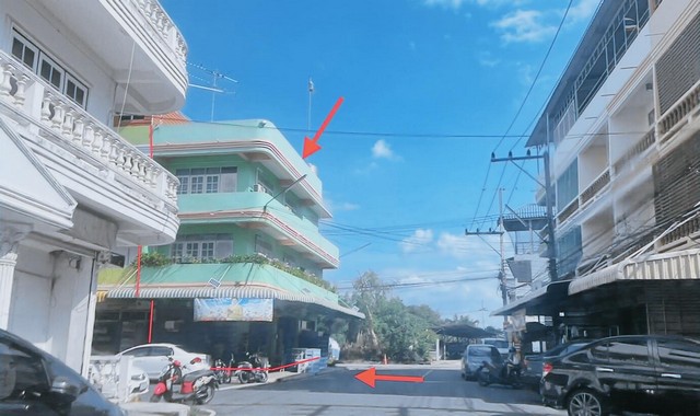 อาคารพาณิชย์ 3 ชั้น ห้องมุมประกอบกิจการค้าขายได้ PKK04-05724