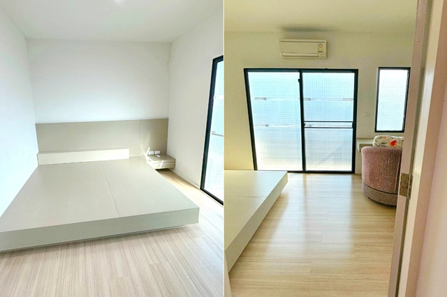 ให้เช่าทาวน์โฮม บ้านกลางเมือง 3ชั้น 3นอน สุขสวัสดิ์ 31-39 ย่างเนย พระประแดง  3น้ำ 3แอร์ 1ครัว 18ตรว. 220ตรม.