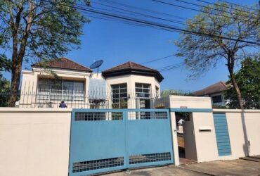 HR0015 ให้เช่าบ้านเดี่ยว 2 ชั้น สไตล์ Tropical พร้อมเข้าอยู่ ซอยหมู่บ้านเมืองทองธานีโครงการ 6