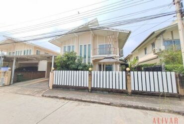 RH032223 ให้เช่า บ้านเดี่ยว 2 ชั้น พฤกษาปูริ บางนา กม.5 ตกแต่งสวย ทำเลดี ใกล้ส่วนกลาง